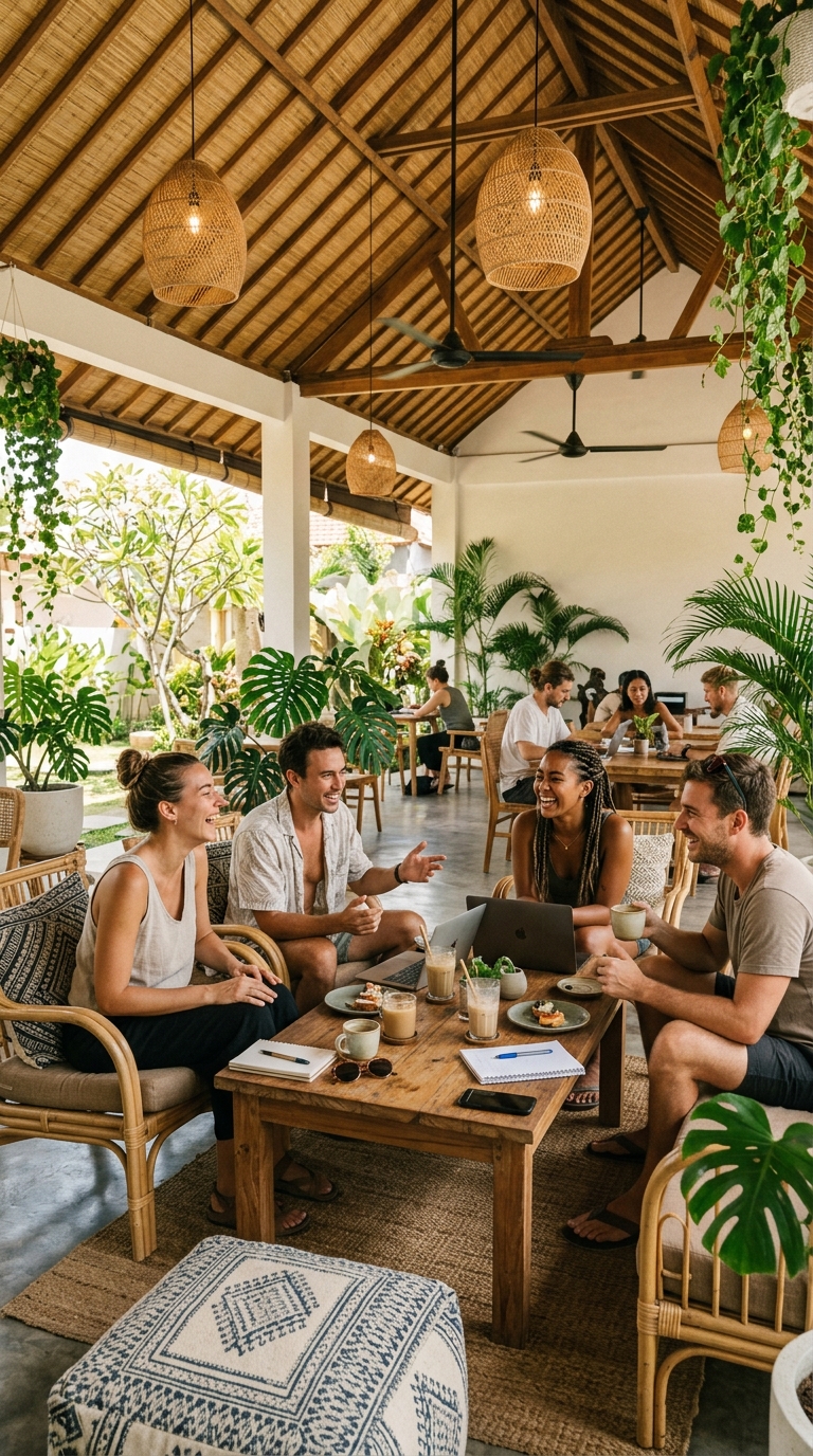 Solo cafe/co-working activity